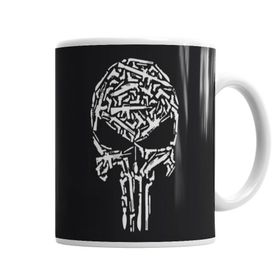 Baskı Dükkanı KB1430 Caveira De Armas Porselen Kupa Bardak