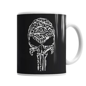 Baskı Dükkanı KB1430 Caveira De Armas Porselen Kupa Bardak