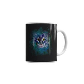 Baskı Dükkanı KB1436 Cat Color Kedi Porselen Kupa Bardak