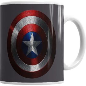 Baskı Dükkanı KB1440 Captain America Porselen Kupa Bardak