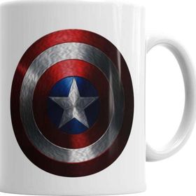 Baskı Dükkanı KB1440 Captain America Porselen Kupa Bardak
