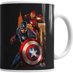 Baskı Dükkanı KB1442 Capitao America Porselen Kupa Bardak