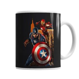 Baskı Dükkanı KB1442 Capitao America Porselen Kupa Bardak