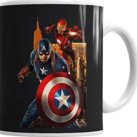 Baskı Dükkanı KB1442 Capitao America Porselen Kupa Bardak