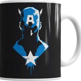 Baskı Dükkanı KB1442 Capitao America Porselen Kupa Bardak