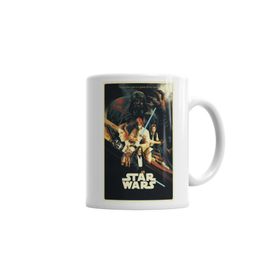 Baskı Dükkanı KB1445 Star Wars Guerra Nas Estrelas Porselen Kupa Bardak