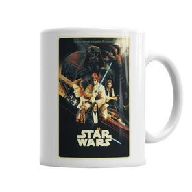 Baskı Dükkanı KB1445 Star Wars Guerra Nas Estrelas Porselen Kupa Bardak