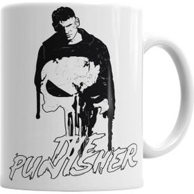 Baskı Dükkanı KB1448 The Punisher O Justiceiro Porselen Kupa Bardak