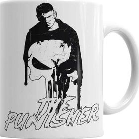 Baskı Dükkanı KB1448 The Punisher O Justiceiro Porselen Kupa Bardak