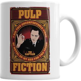 Baskı Dükkanı KB1449 The Gold Watch Pulp Fiction Porselen Kupa Bardak