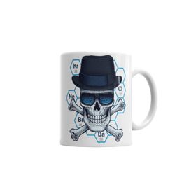 Baskı Dükkanı KB145 Breaking Bad Skull Porselen Kupa Bardak