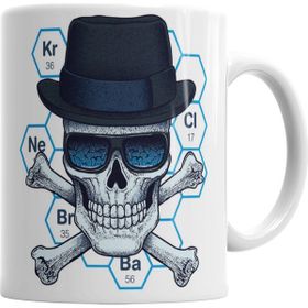 Baskı Dükkanı KB145 Breaking Bad Skull Porselen Kupa Bardak