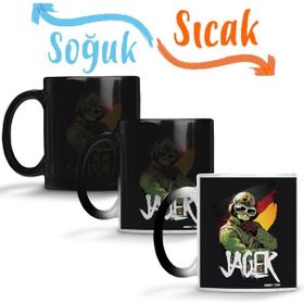 Baskı Dükkanı KB1456 Rainbow Six Jager Porselen Kupa Bardak