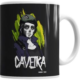 Baskı Dükkanı KB1459 Rainbow Six Caveita Porselen Kupa Bardak