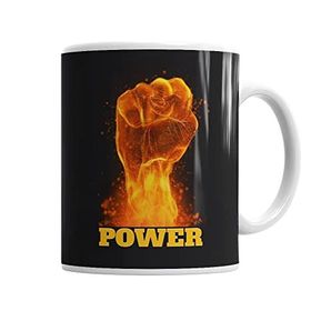 Baskı Dükkanı KB1462 Power Porselen Kupa Bardak