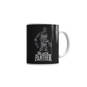 Baskı Dükkanı KB1463 Pantera Negra Panther Porselen Kupa Bardak