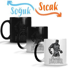 Baskı Dükkanı KB1463 Pantera Negra Panther Porselen Kupa Bardak