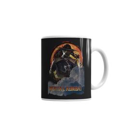 Baskı Dükkanı KB1470 Mortal Kombat Kung Lao Game Porselen Kupa Bardak