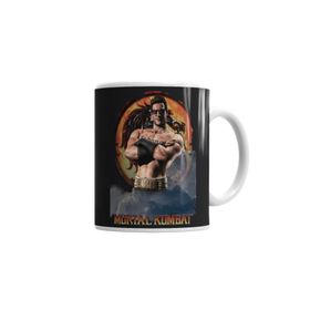 Baskı Dükkanı KB1472 Mortal Kombat Jonny Cage Game Porselen Kupa Bardak