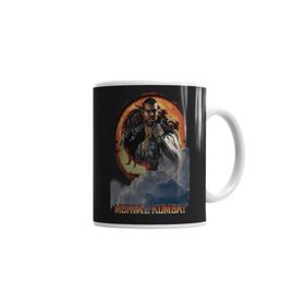 Baskı Dükkanı KB1473 Mortal Kombat Jason Briggs Game Porselen Kupa Bardak