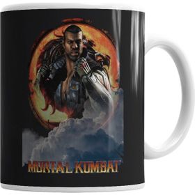 Baskı Dükkanı KB1473 Mortal Kombat Jason Briggs Game Porselen Kupa Bardak