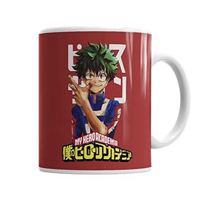 Baskı Dükkanı KB1476 Midoriya Izuku Boku No Hero Academia Porselen Kupa Bardak