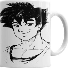 Baskı Dükkanı KB1482 Goku Dragon Ball Super Porselen Kupa Bardak