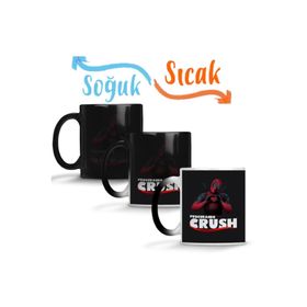 Baskı Dükkanı KB1487 Deadpool Procurando Crush Porselen Kupa Bardak