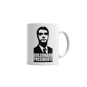 Baskı Dükkanı KB1494 Bolsonaro Presidente Porselen Kupa Bardak