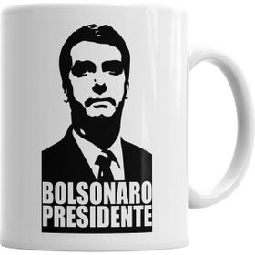 Baskı Dükkanı KB1494 Bolsonaro Presidente Porselen Kupa Bardak