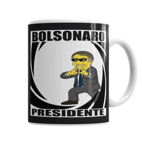Baskı Dükkanı KB1494 Bolsonaro Presidente Porselen Kupa Bardak