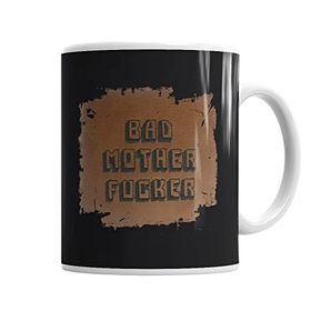 Baskı Dükkanı KB1497 Bad Motherf Ucker Pulp Fiction Porselen Kupa Bardak