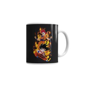 Baskı Dükkanı KB1501 Goku Explosao God Porselen Kupa Bardak