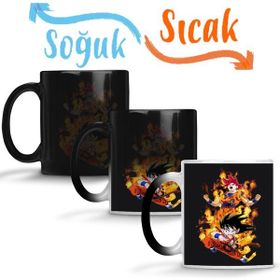 Baskı Dükkanı KB1501 Goku Explosao God Porselen Kupa Bardak