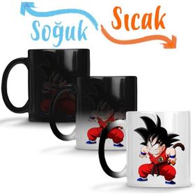 Baskı Dükkanı KB1504 Goku Confuso Porselen Kupa Bardak