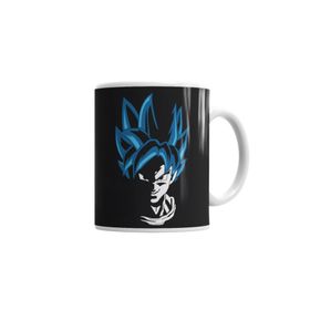 Baskı Dükkanı KB1505 Goku Blue Porselen Kupa Bardak