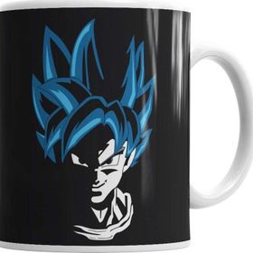 Baskı Dükkanı KB1505 Goku Blue Porselen Kupa Bardak