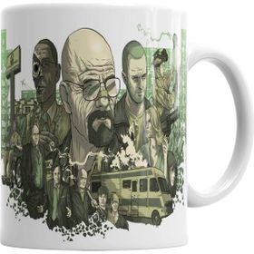 Baskı Dükkanı KB151 Breaking Bad Alexander Laccarino Porselen Kupa Bardak
