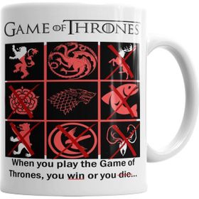 Baskı Dükkanı KB1516 Game Of Thrones Porselen Kupa Bardak