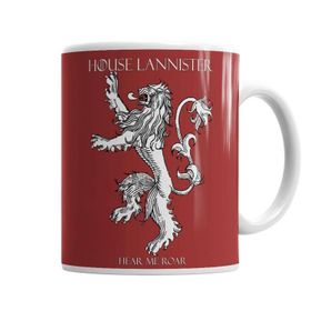 Baskı Dükkanı KB1519 Game Of Thrones House Lannister Porselen Kupa Bardak