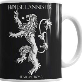 Baskı Dükkanı KB1519 Game Of Thrones House Lannister Porselen Kupa Bardak