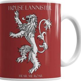 Baskı Dükkanı KB1519 Game Of Thrones House Lannister Porselen Kupa Bardak