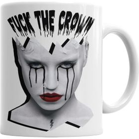 Baskı Dükkanı KB1522 Fuuck The Crown Porselen Kupa Bardak