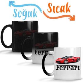Baskı Dükkanı KB1542 Ferrari Porselen Kupa Bardak