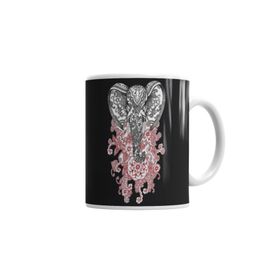Baskı Dükkanı KB1557 Elefante Porselen Kupa Bardak