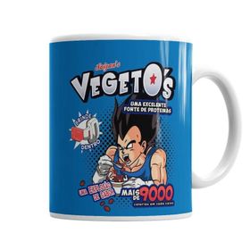 Baskı Dükkanı KB1560 Dragon Ball Z Cereal Matinal Vegetos Porselen Kupa Bardak