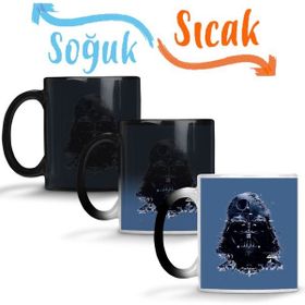 Baskı Dükkanı KB1572 Darth Wars Porselen Kupa Bardak