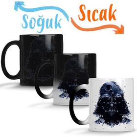 Baskı Dükkanı KB1572 Darth Wars Porselen Kupa Bardak