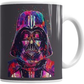 Baskı Dükkanı KB1575 Darth Vader Paint Porselen Kupa Bardak