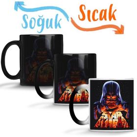 Baskı Dükkanı KB1578 Darth Vader In Control Porselen Kupa Bardak